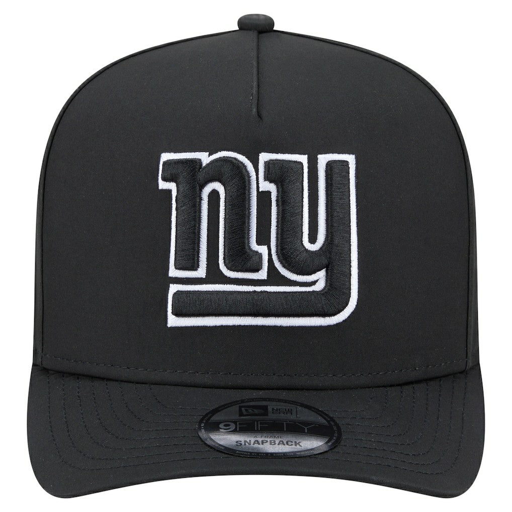 New York Giants New Era Gore-Tex A-Frame 9FIFTY Adjustable Hat Black | NFL