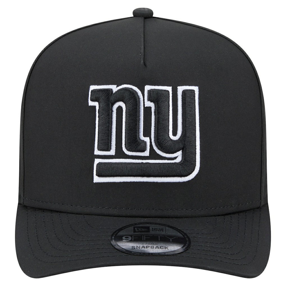 New York Giants New Era Gore-Tex A-Frame 9FIFTY Adjustable Hat Black | NFL
