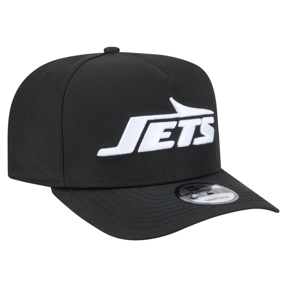 New York Jets New Era Gore-Tex A-Frame 9FIFTY Adjustable Hat Black | NFL