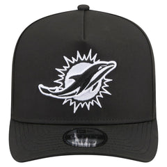 Miami Dolphins New Era Gore-Tex A-Frame 9FIFTY Adjustable Hat Black | NFL