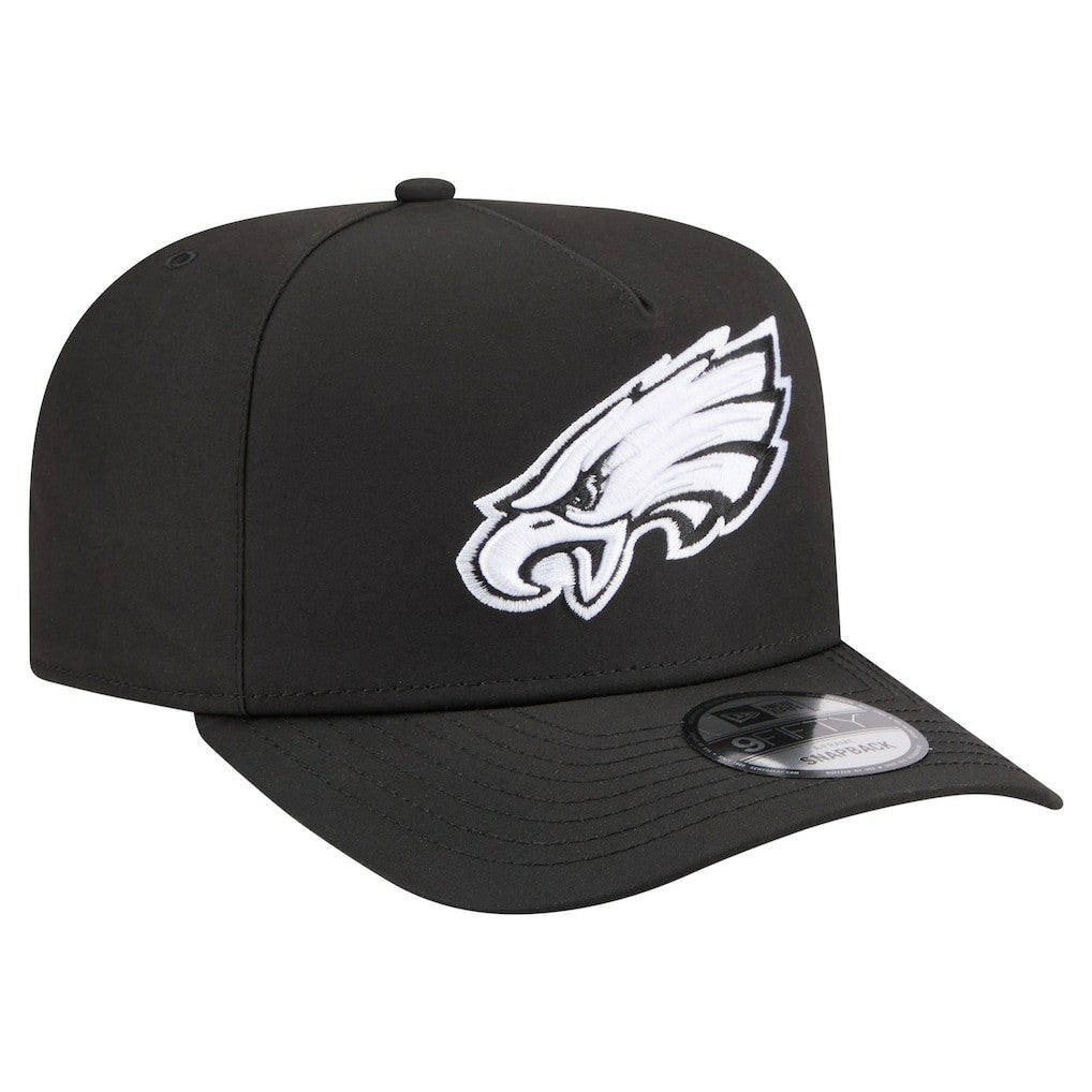 Philadelphia Eagles New Era Gore-Tex A-Frame 9FIFTY Adjustable Hat Black | NFL
