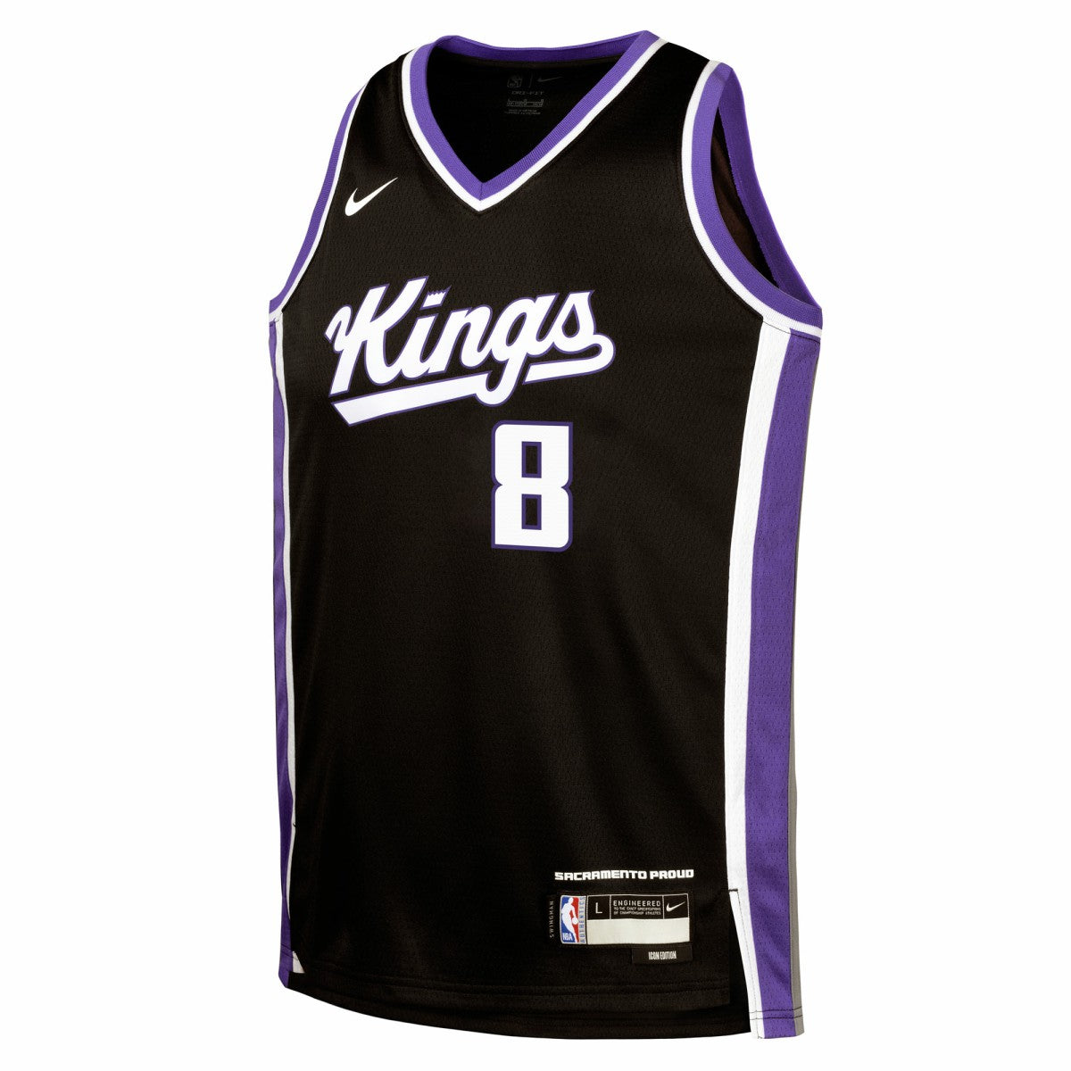Zach LaVine Sacramento Kings Youth Swingman Jersey Icon Edition Black - NBA