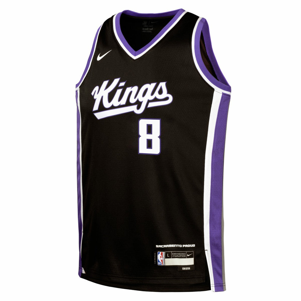 Zach LaVine Sacramento Kings Youth Swingman Jersey Icon Edition Black - NBA