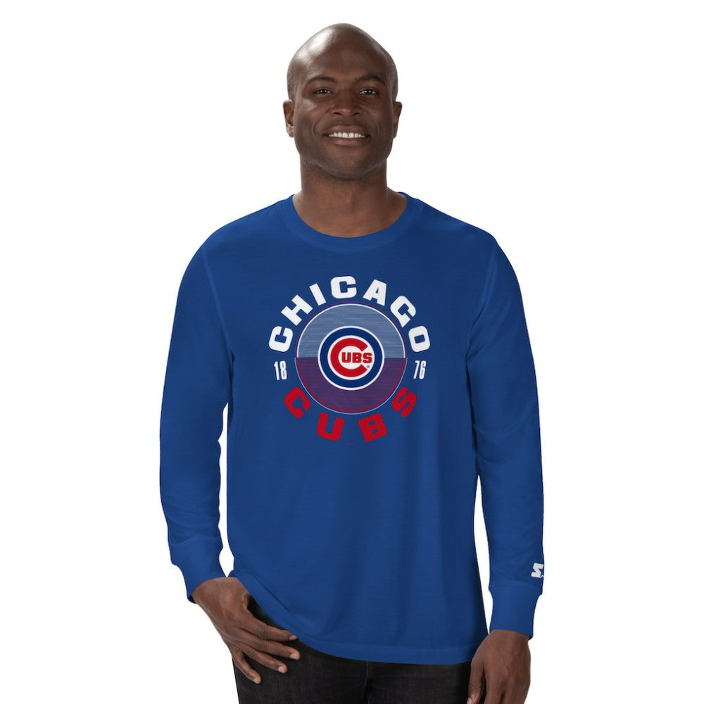 Chicago Cubs Starter Halftime Long Sleeve T-Shirt - MLB
