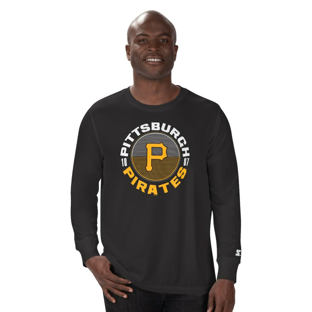Pittsburgh Pirates Starter Halftime Long Sleeve T-Shirt - MLB
