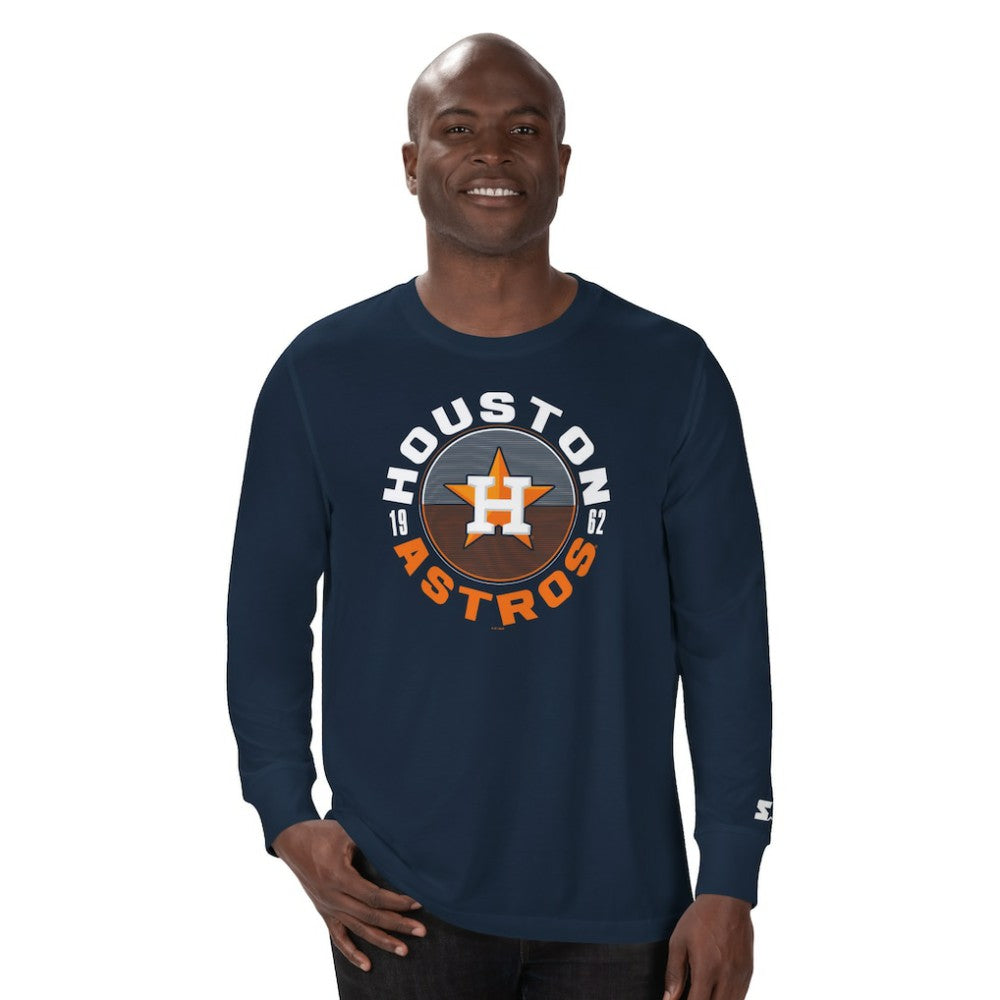 Houston Astros Starter Halftime Long Sleeve T-Shirt - MLB