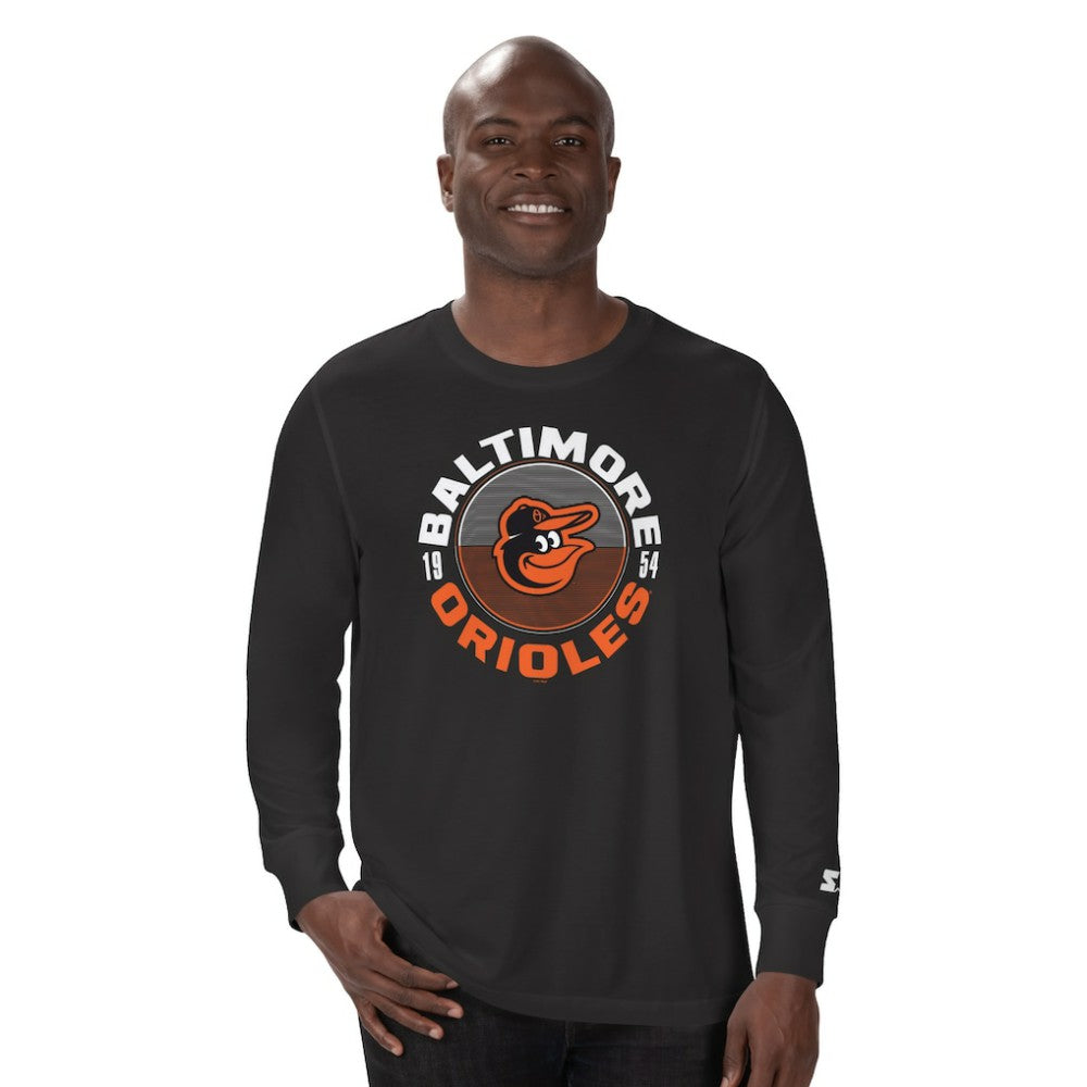 Baltimore Orioles Starter Halftime Long Sleeve T-Shirt - MLB