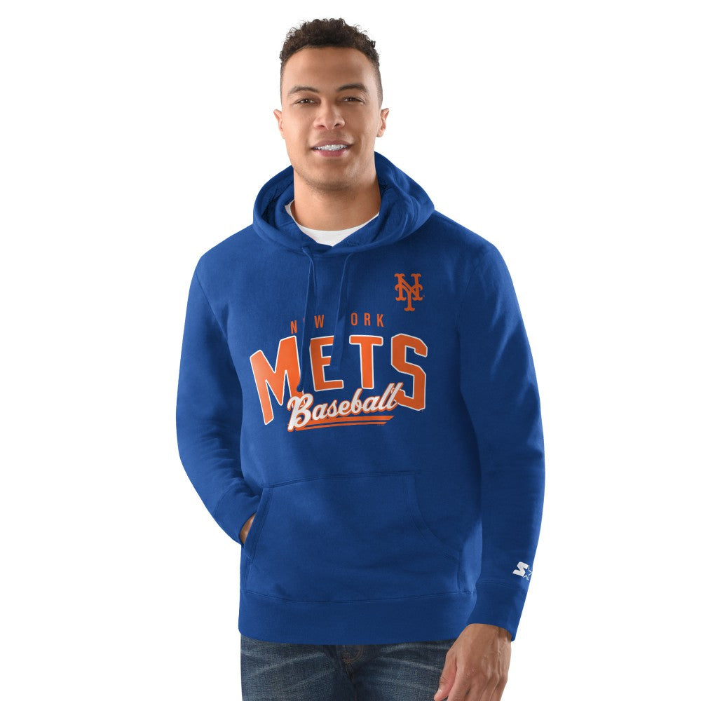 New York Mets Starter Classic Pullover Hoodie - MLB