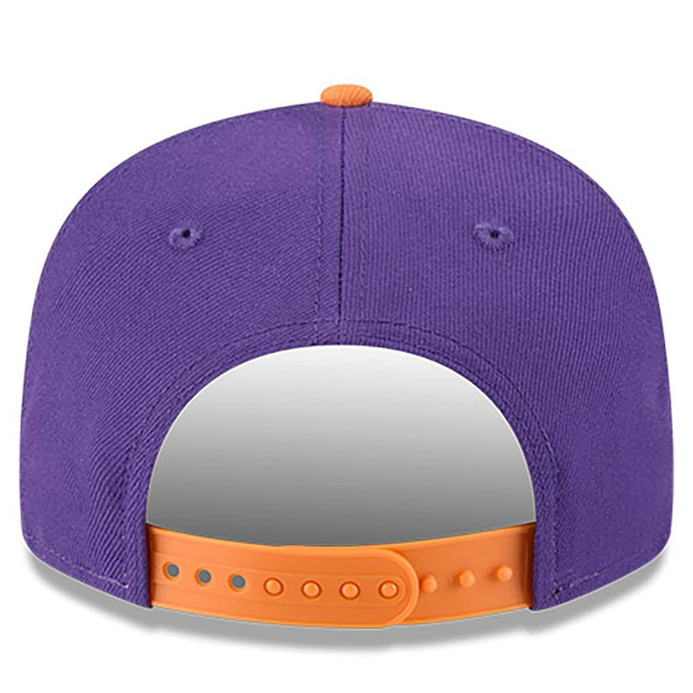 Las Vegas Raiders New Era Youth Nickelodeon Slime 9FIFTY Snapback Hat Purple/Orange | NFL