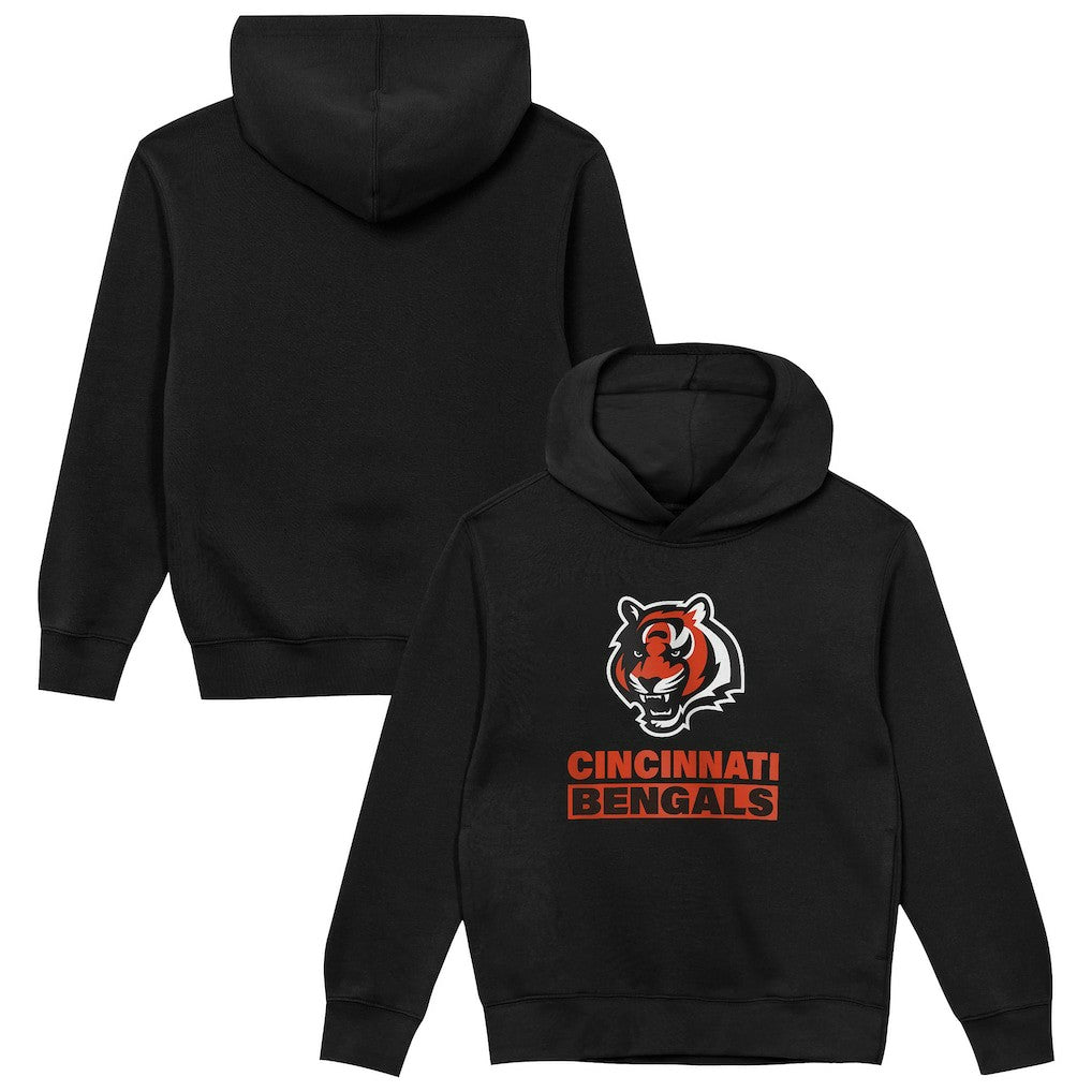 Cincinnati Bengals Outerstuff Preschool Back to Basics Hoodie Black | NFL