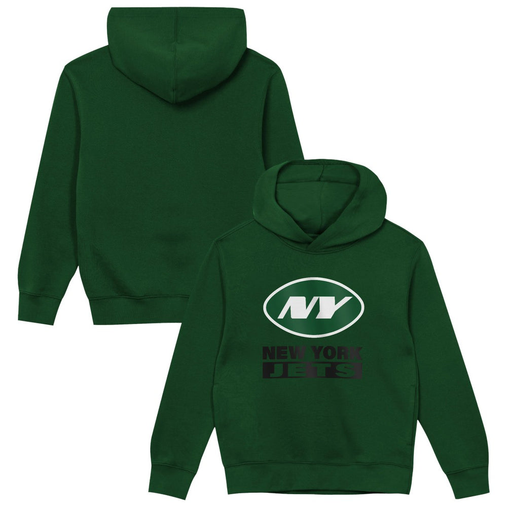 New York Jets Outerstuff Preschool Back to Basics Hoodie Green | NFL