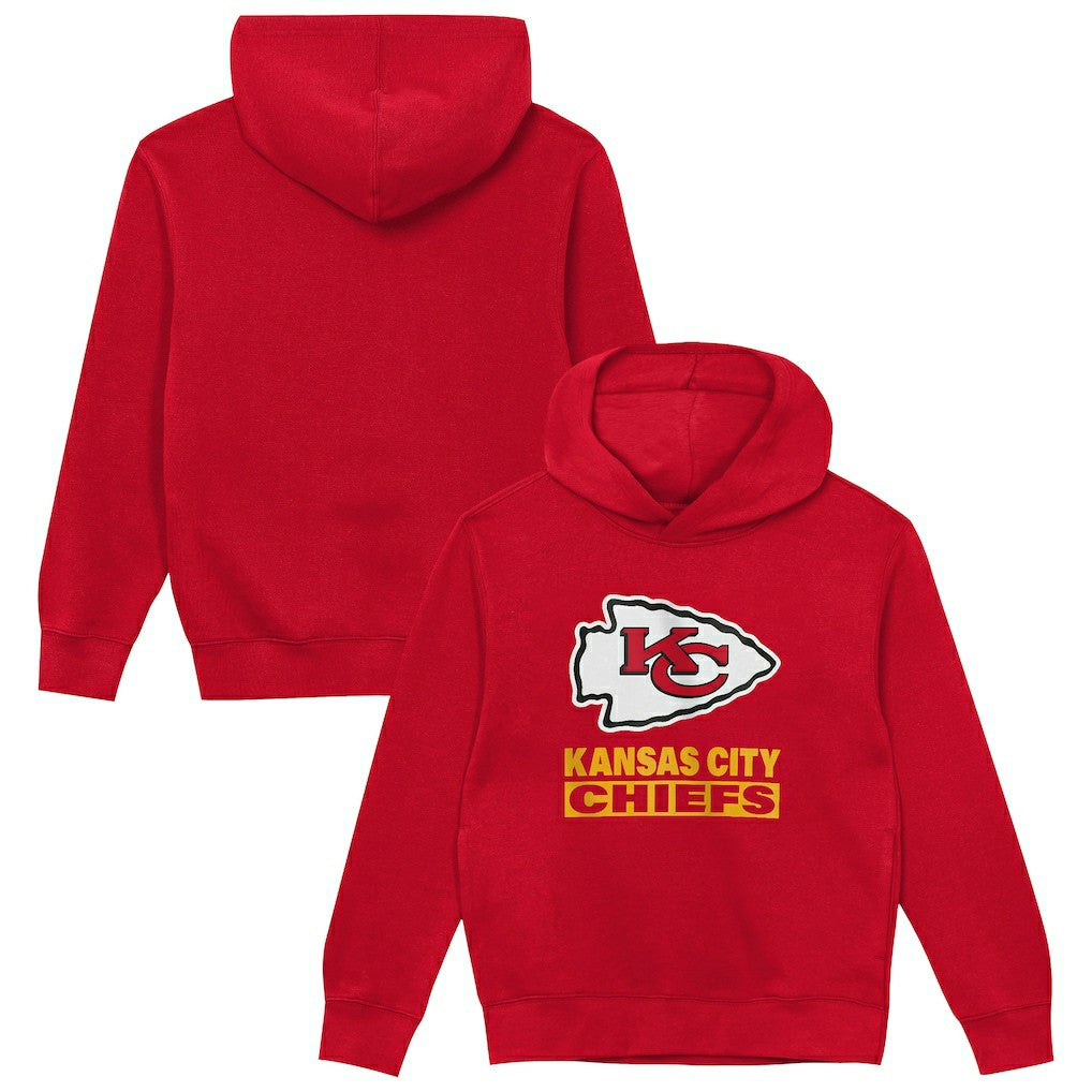 Kansas City Chiefs Outerstuff Preschool Back to Basics Hoodie Red | NFL