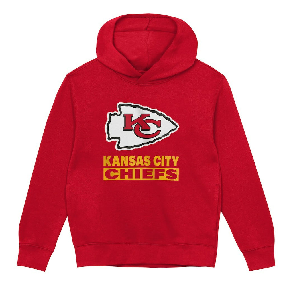 Kansas City Chiefs Outerstuff Preschool Back to Basics Hoodie Red | NFL