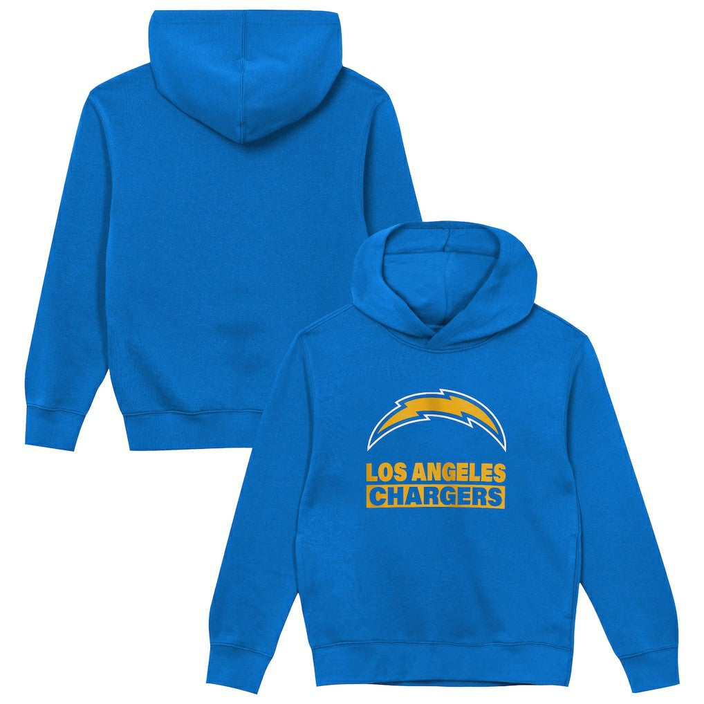Los Angeles Chargers Outerstuff Preschool Back to Basics Hoodie Powder Blue | NFL