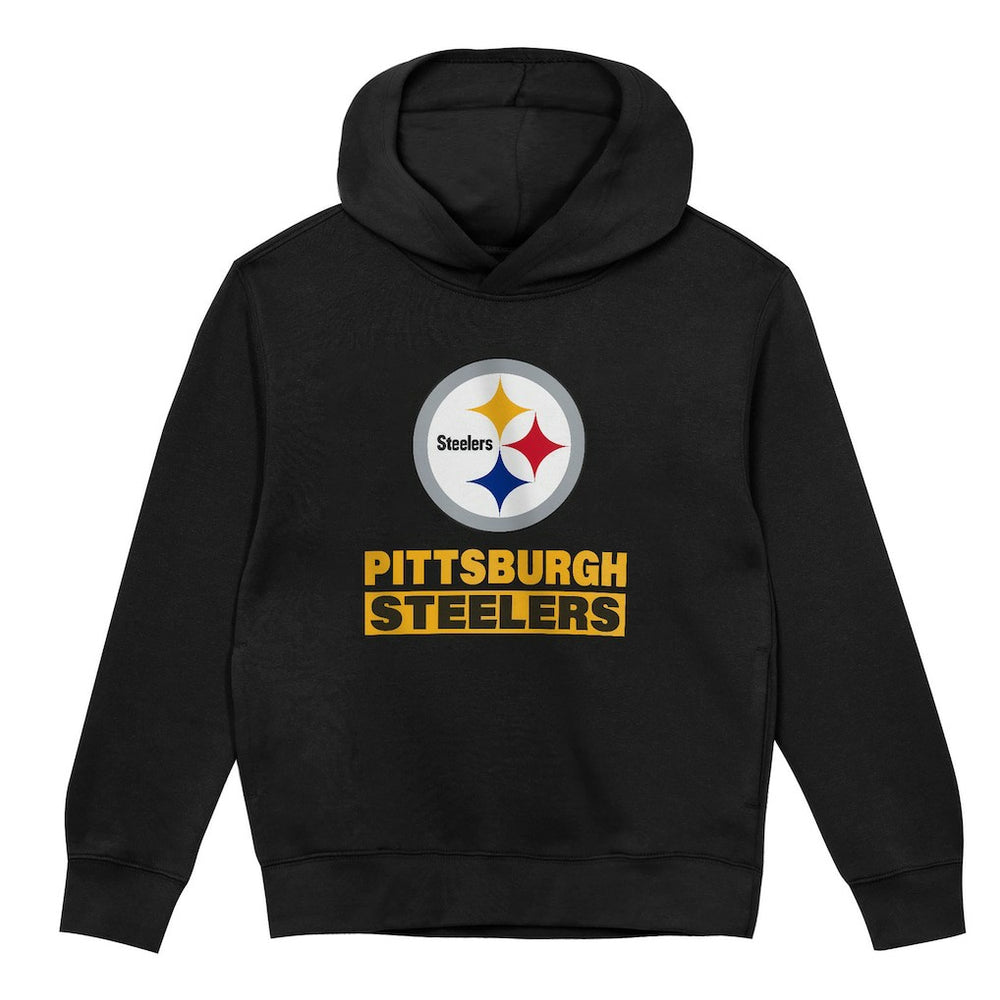 Pittsburgh Steelers Outerstuff Preschool Back to Basics Hoodie Black | NFL