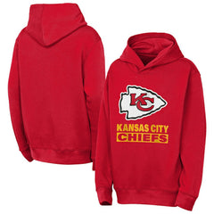 Kansas City Chiefs Outerstuff Youth Back to Basics Hoodie Red | NFL