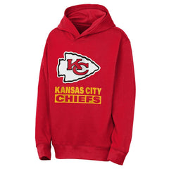 Kansas City Chiefs Outerstuff Youth Back to Basics Hoodie Red | NFL