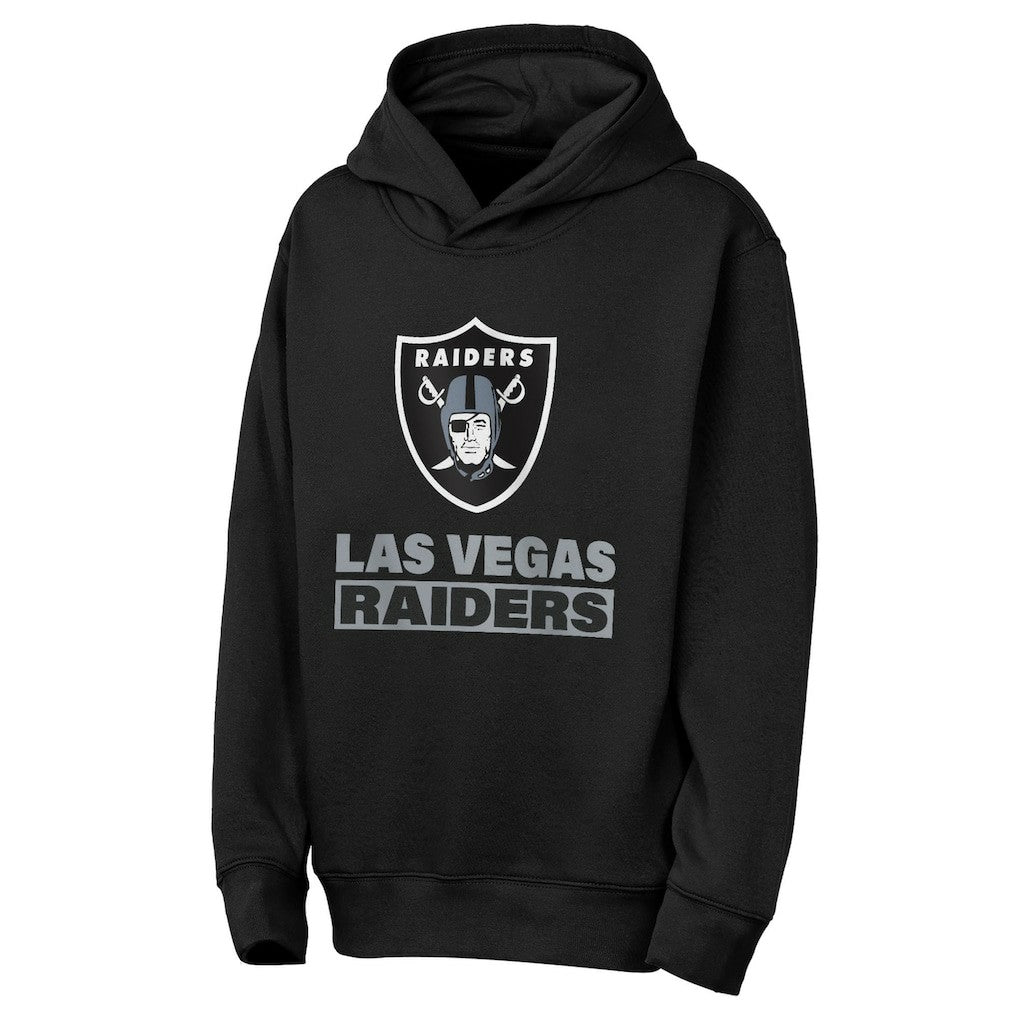Las Vegas Raiders Outerstuff Youth Back to Basics Hoodie Black | NFL