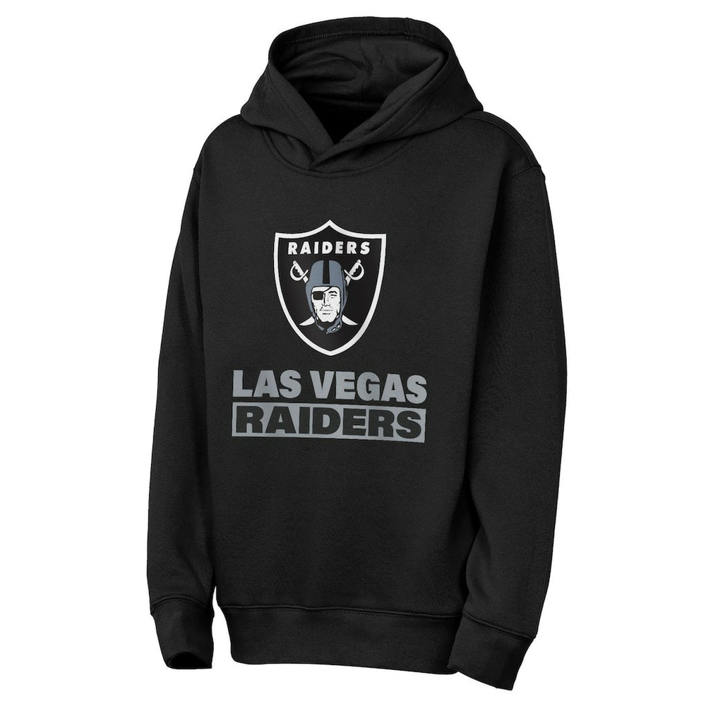 Las Vegas Raiders Outerstuff Youth Back to Basics Hoodie Black | NFL