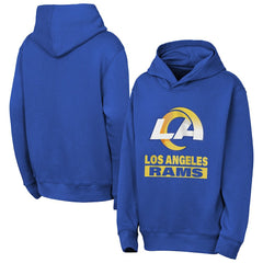 Los Angeles Rams Outerstuff Youth Back to Basics Hoodie Royal | NFL