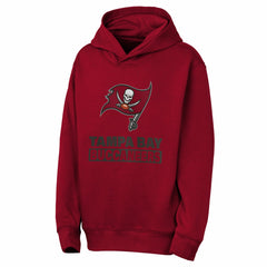 Tampa Bay Buccaneers Outerstuff Youth Back to Basics Hoodie Red | NFL