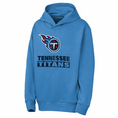 Tennessee Titans Outerstuff Youth Back to Basics Hoodie Light Blue | NFL