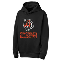 Cincinnati Bengals Outerstuff Youth Back to Basics Hoodie Black | NFL