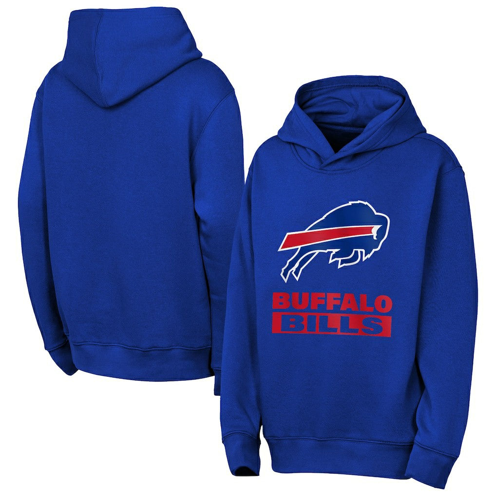 Buffalo Bills Outerstuff Youth Back to Basics Hoodie Royal | NFL