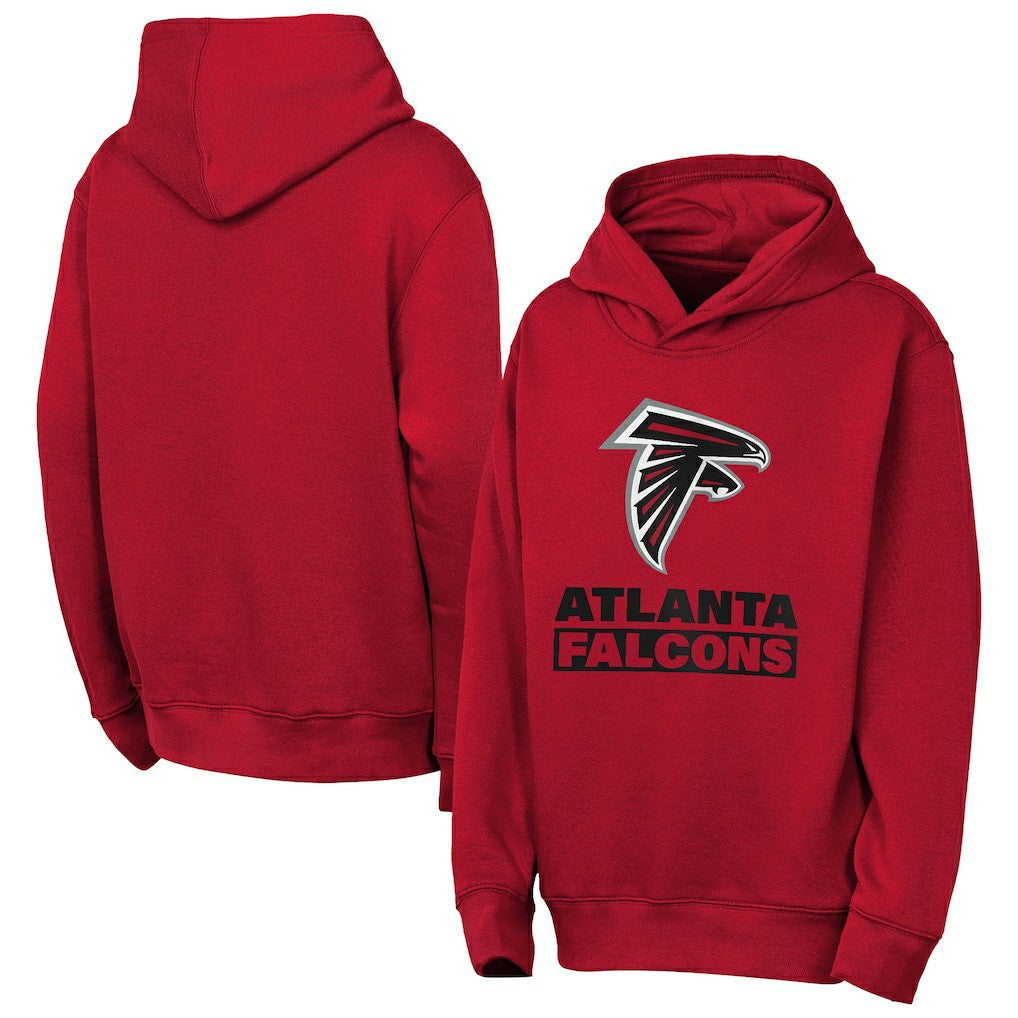Atlanta Falcons Outerstuff Youth Back to Basics Hoodie Red | NFL
