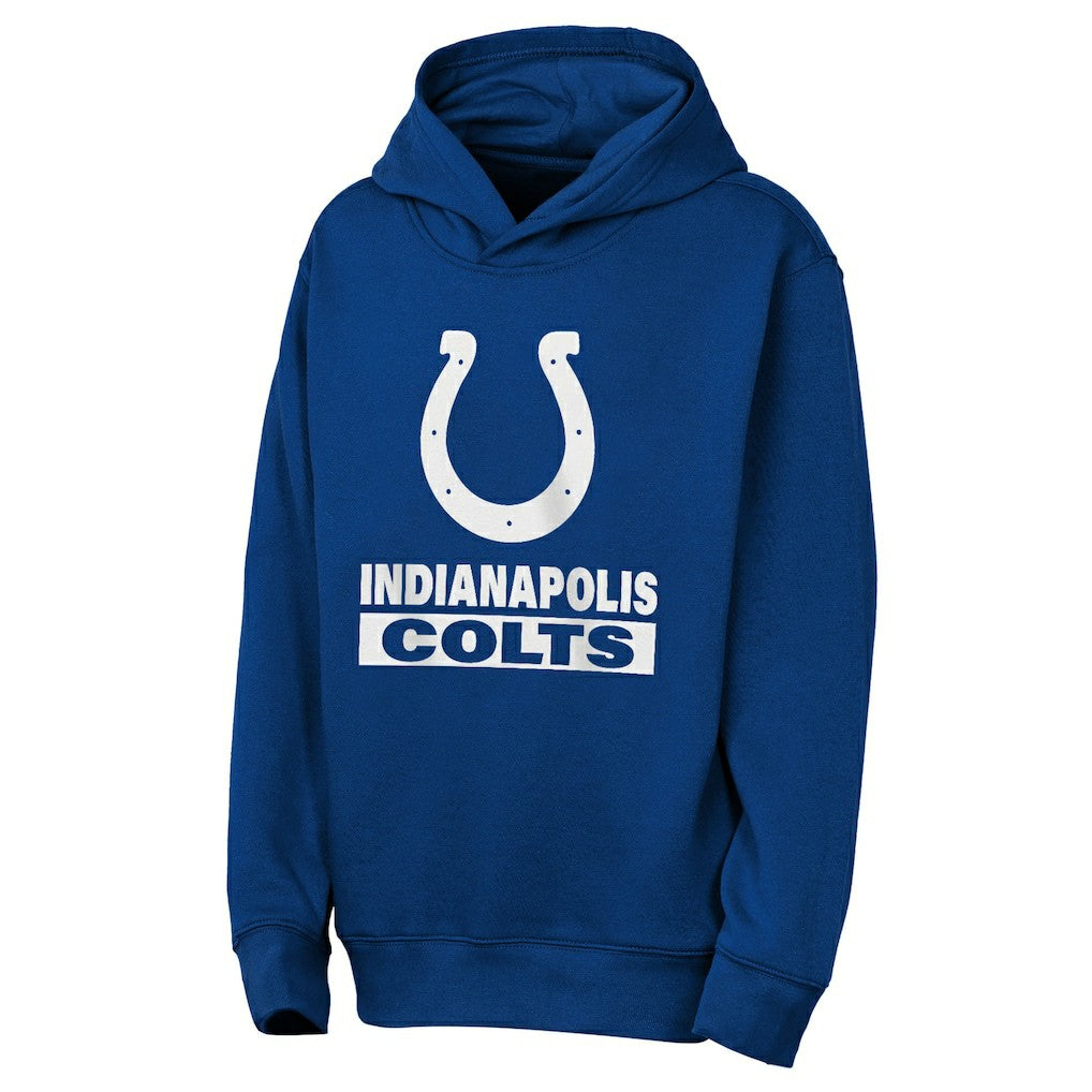 Indianapolis Colts Outerstuff Youth Back to Basics Hoodie Royal | NFL