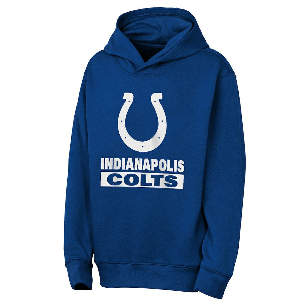 Indianapolis Colts Outerstuff Youth Back to Basics Hoodie Royal | NFL