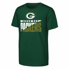 Green Bay Packers Outerstuff Youth Never Quit 2-Pack T-Shirt Set Green | NFL