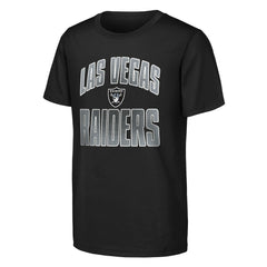 Las Vegas Raiders Outerstuff Youth Never Quit 2-Pack T-Shirt Set Black | NFL