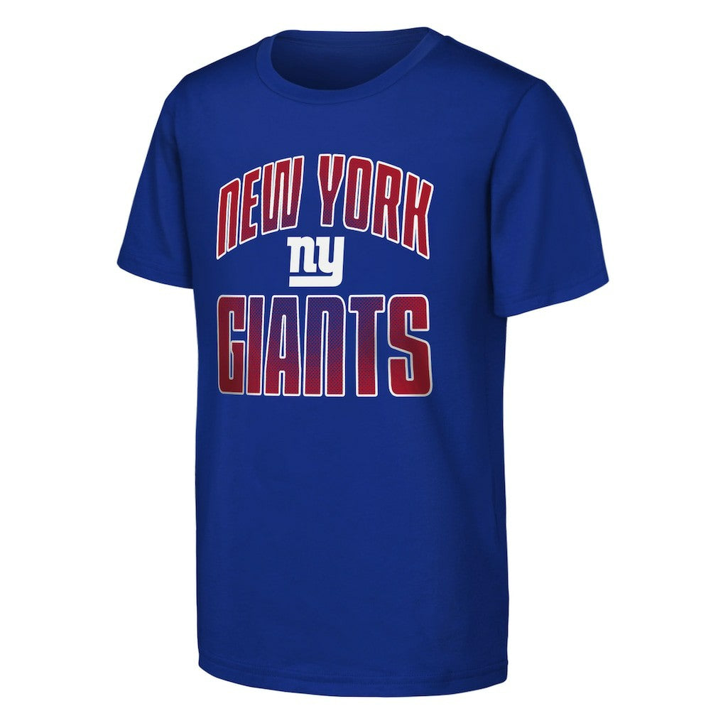 New York Giants Outerstuff Youth Never Quit 2-Pack T-Shirt Set Royal | NFL