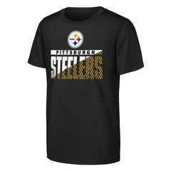 Pittsburgh Steelers Outerstuff Youth Never Quit 2-Pack T-Shirt Set Black | NFL