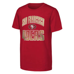 San Francisco 49ers Outerstuff Youth Never Quit 2-Pack T-Shirt Set Scarlet | NFL