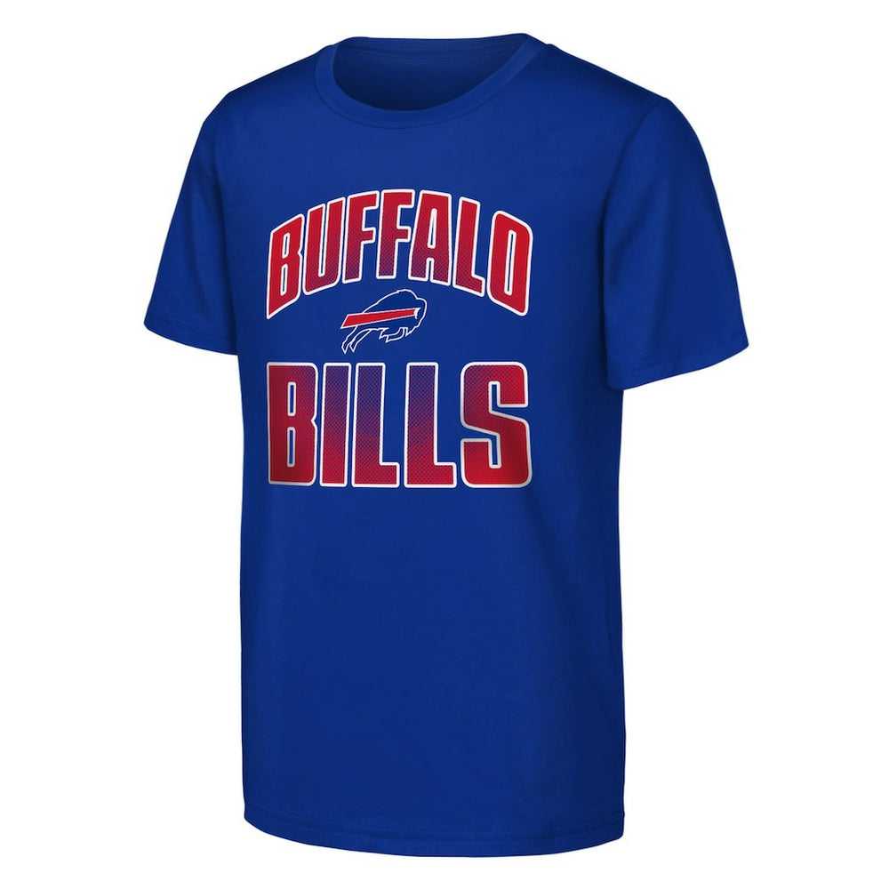 Buffalo Bills Outerstuff Youth Never Quit 2-Pack T-Shirt Set Royal | NFL