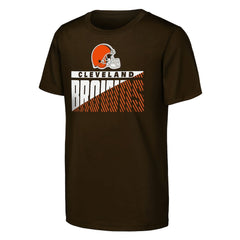 Cleveland Browns Outerstuff Youth Never Quit 2-Pack T-Shirt Set Brown | NFL