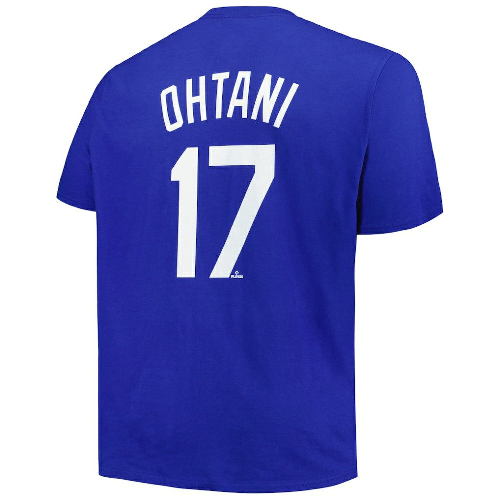 Shohei Ohtani Los Angeles Dodgers Profile Big & Tall Name & Number T-Shirt - MLB