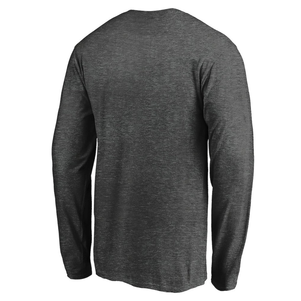 Dallas Stars Fanatics Logo Long Sleeve T-Shirt - Charcoal - NHL