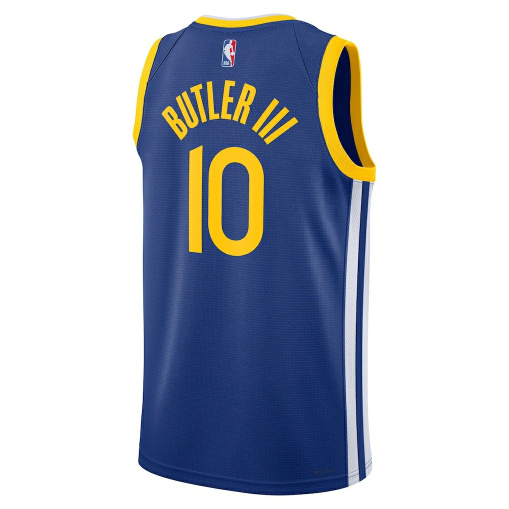 Jimmy Butler III Golden State Warriors Male Swingman Player Jersey Icon Editi- Royal - NBA