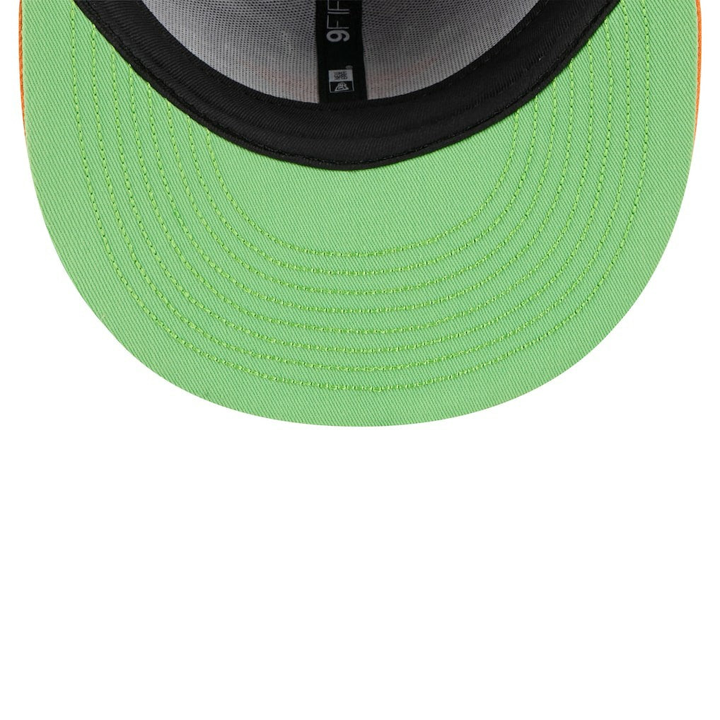 Dallas Cowboys New Era Youth Nickelodeon Slime 9FIFTY Snapback Hat Purple/Orange | NFL