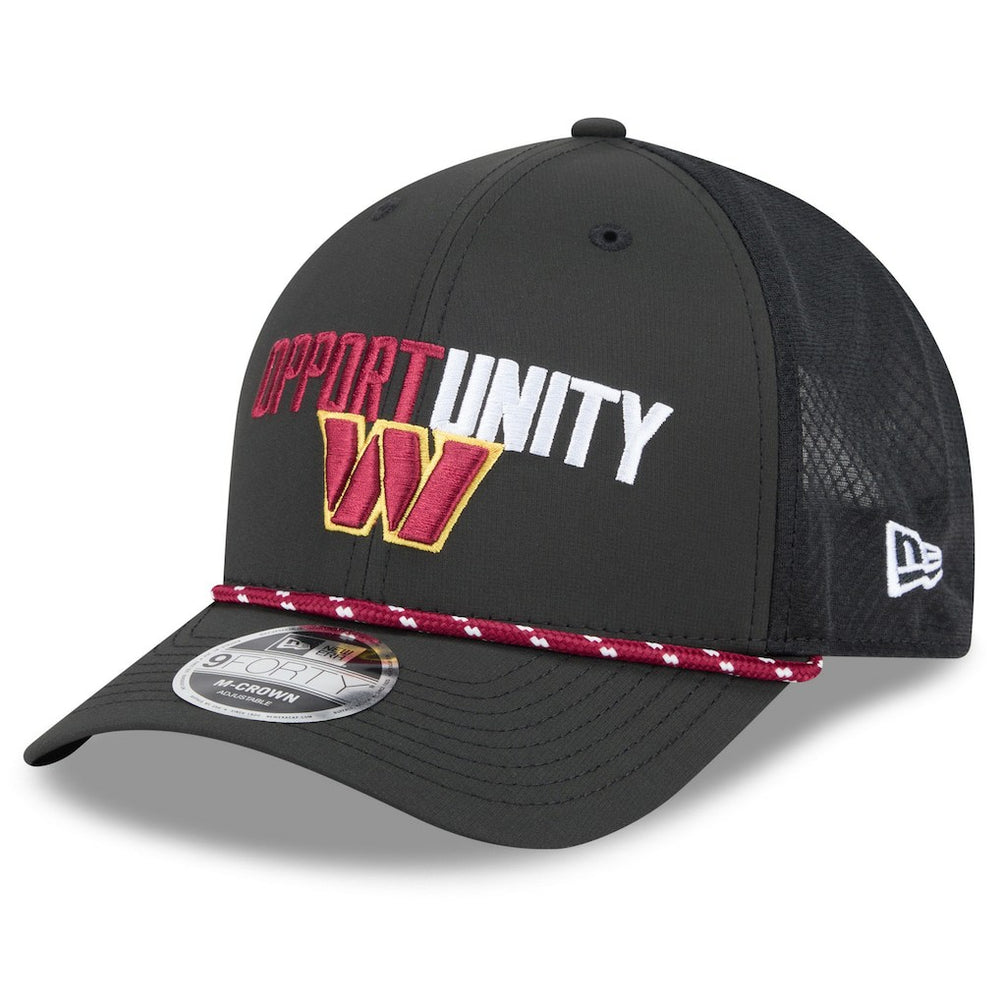 Washington Commanders New Era 2025 Inspire Change 9FORTY M-Crown Adjustable Hat Black | NFL