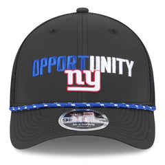 New York Giants New Era 2025 Inspire Change 9FORTY M-Crown Adjustable Hat Black | NFL