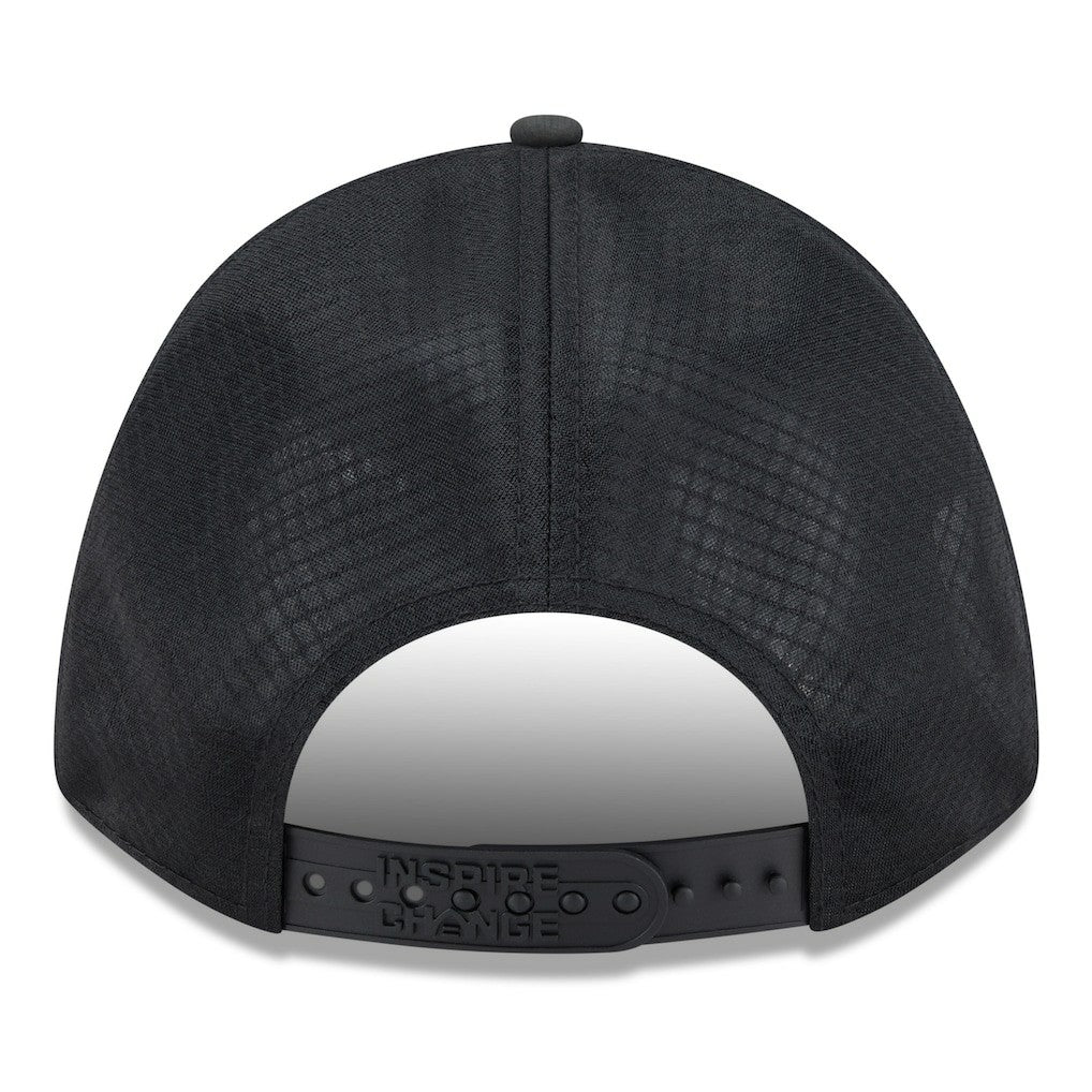 San Francisco 49ers New Era 2025 Inspire Change 9FORTY M-Crown Adjustable Hat Black | NFL