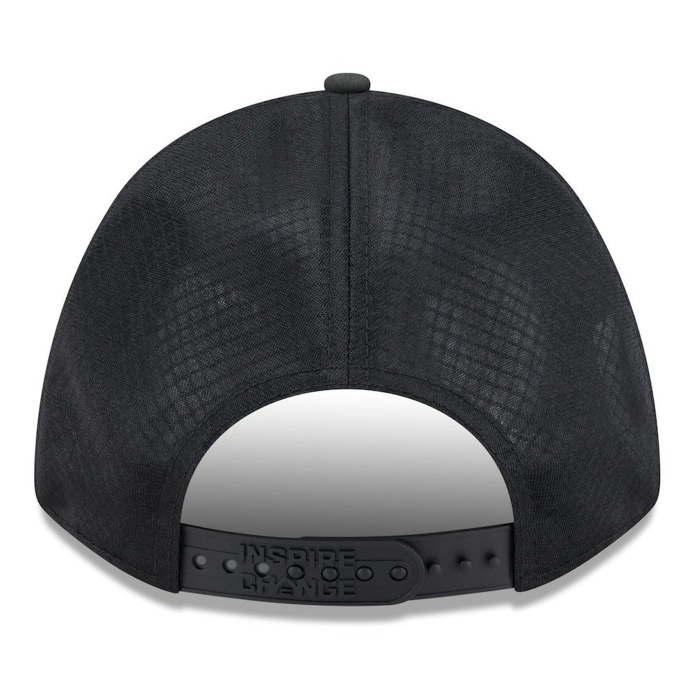 San Francisco 49ers New Era 2025 Inspire Change 9FORTY M-Crown Adjustable Hat Black | NFL