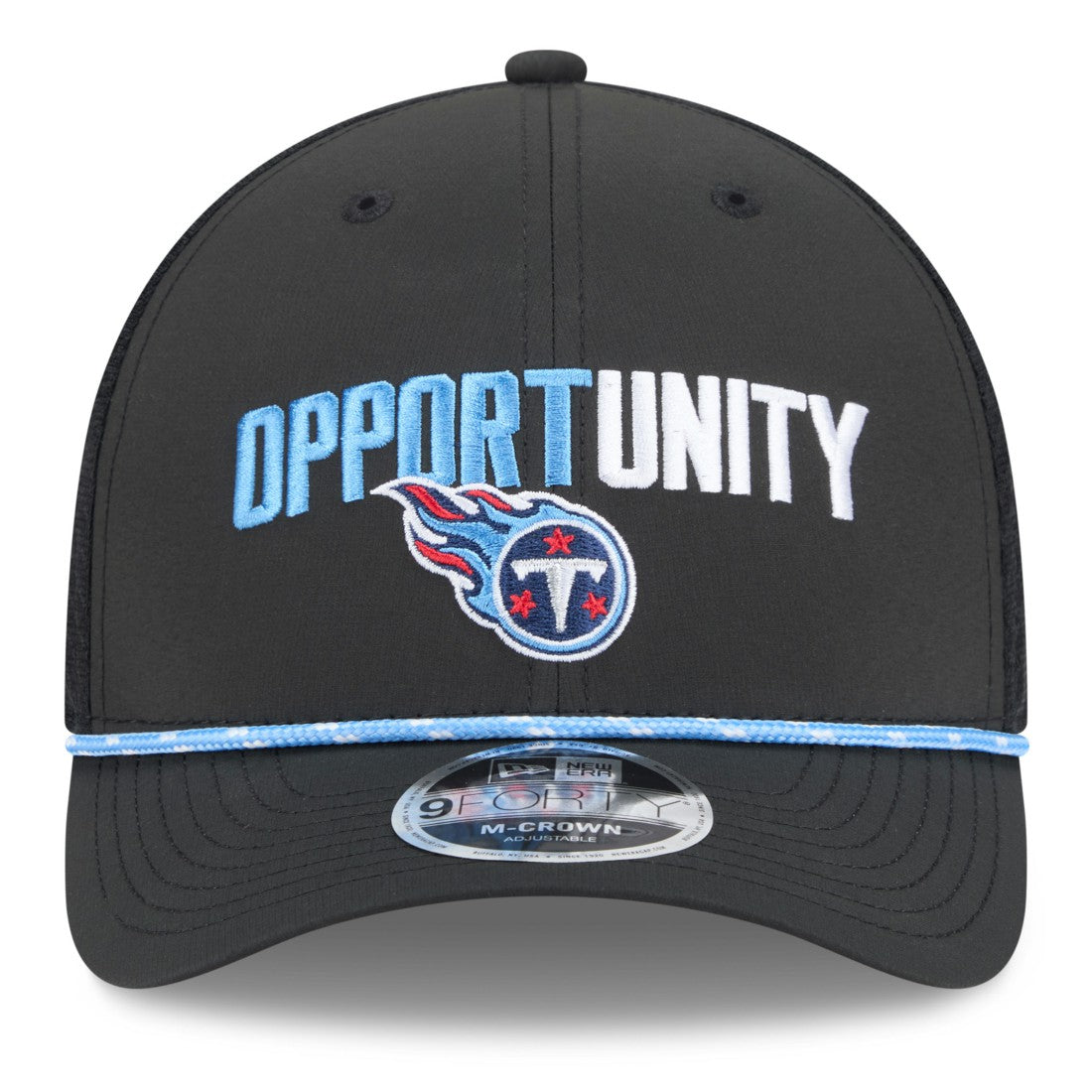 Tennessee Titans New Era 2025 Inspire Change 9FORTY M-Crown Adjustable Hat Black | NFL