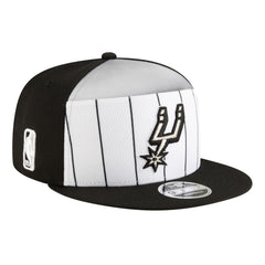 San Antonio Spurs Youth 2025 NBA Tip Off Split Panel 9FIFTY Snapback Hat White/Black - NBA