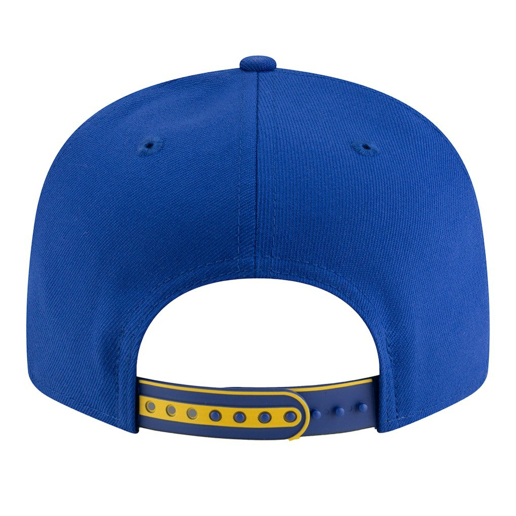 Golden State Warriors Youth 2025 NBA Tip Off Split Panel 9FIFTY Snapback Hat White/Royal - NBA