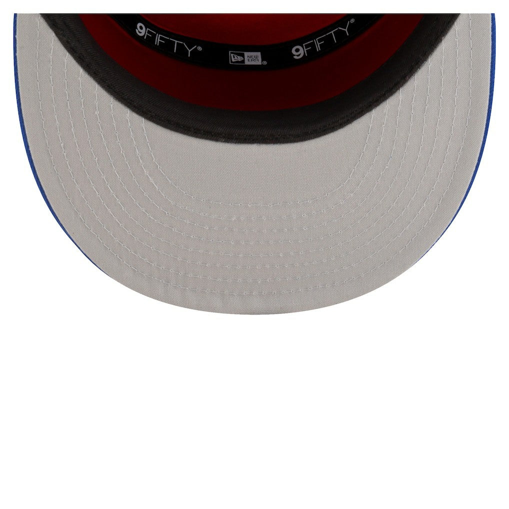 Philadelphia 76ers Youth 2025 NBA Tip Off Split Panel 9FIFTY Snapback Hat White/Blue - NBA